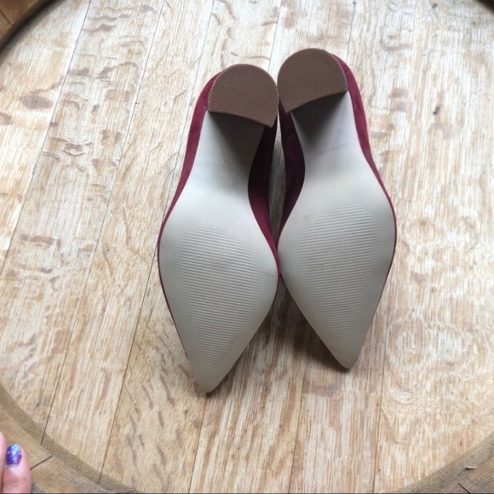 ❌SOLD❌ Steve Madden Pointed Toe Block Pumps - Picture 8 of 8